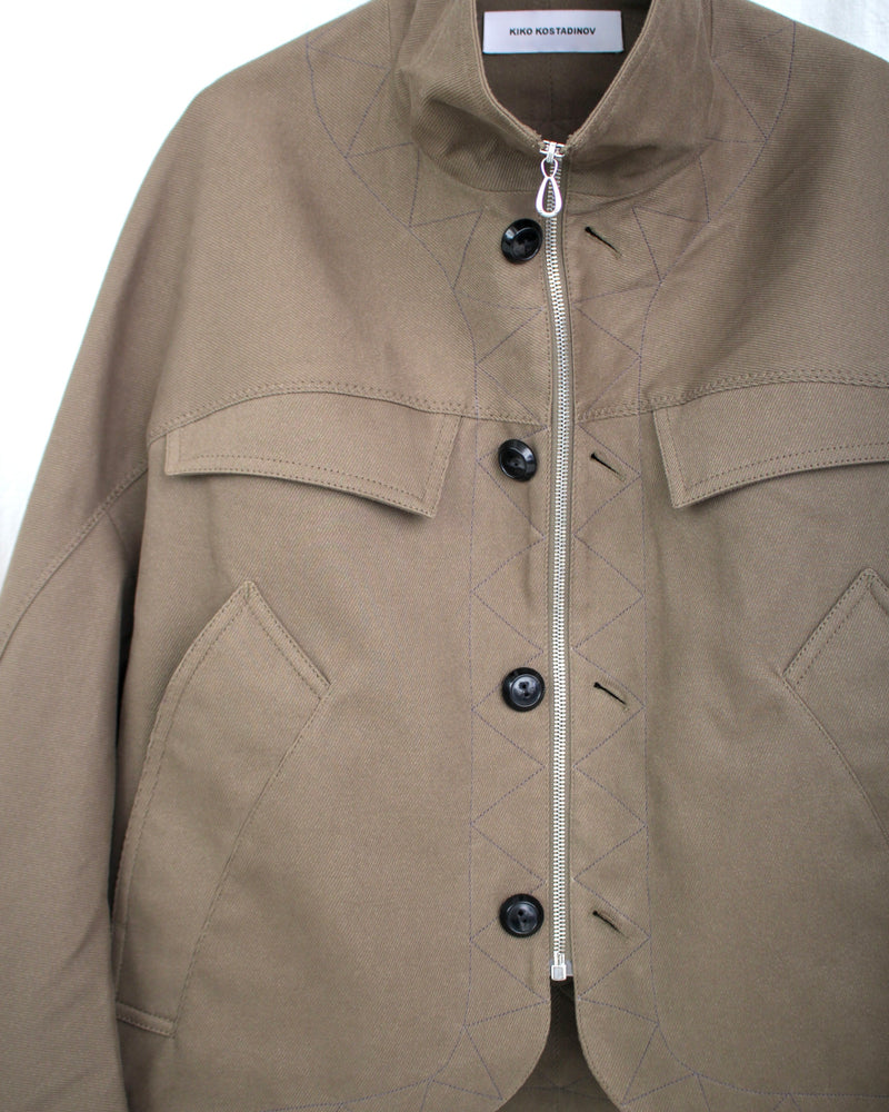 JACKLIGHT JACKET (KKAW24J06-53) Brass Green