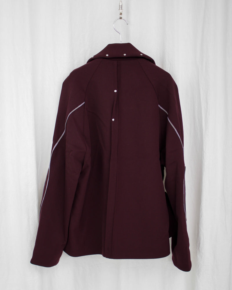 CHALICE JACKET W BAG (KKAW24J05-48) Maroon