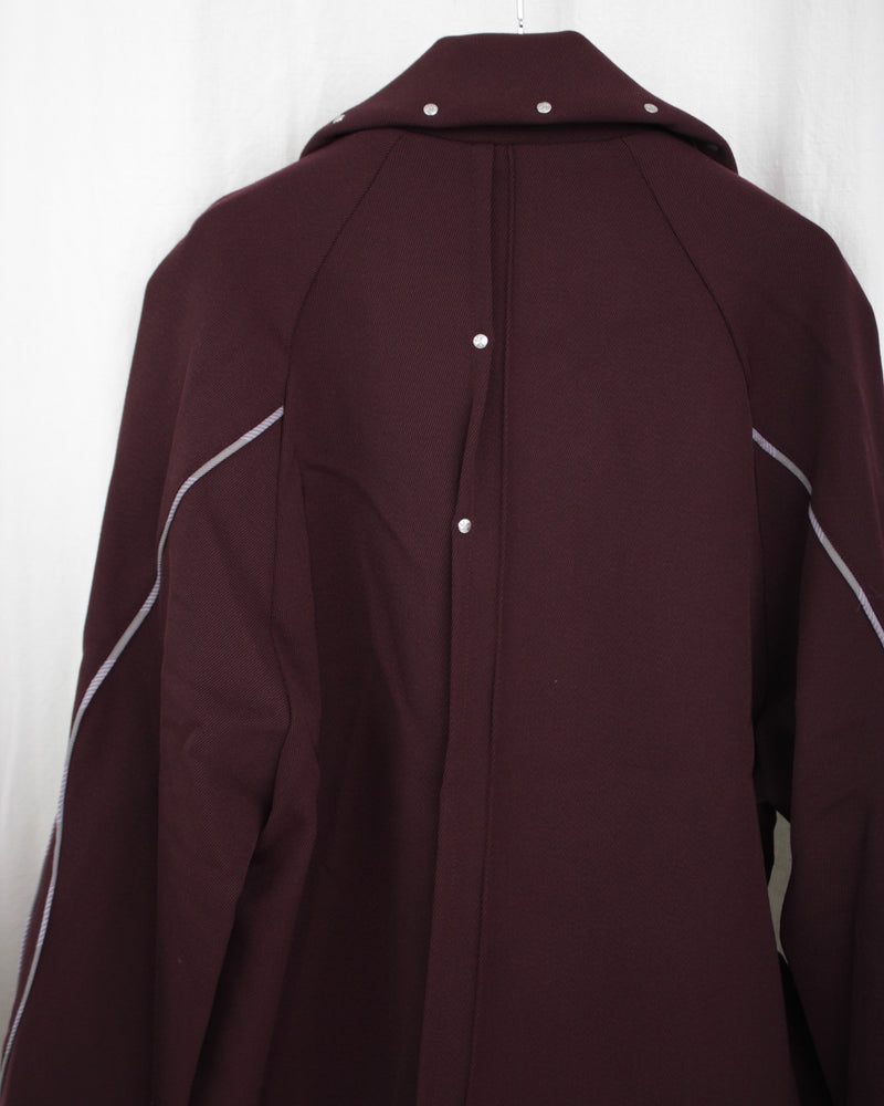 CHALICE JACKET W BAG (KKAW24J05-48) Maroon