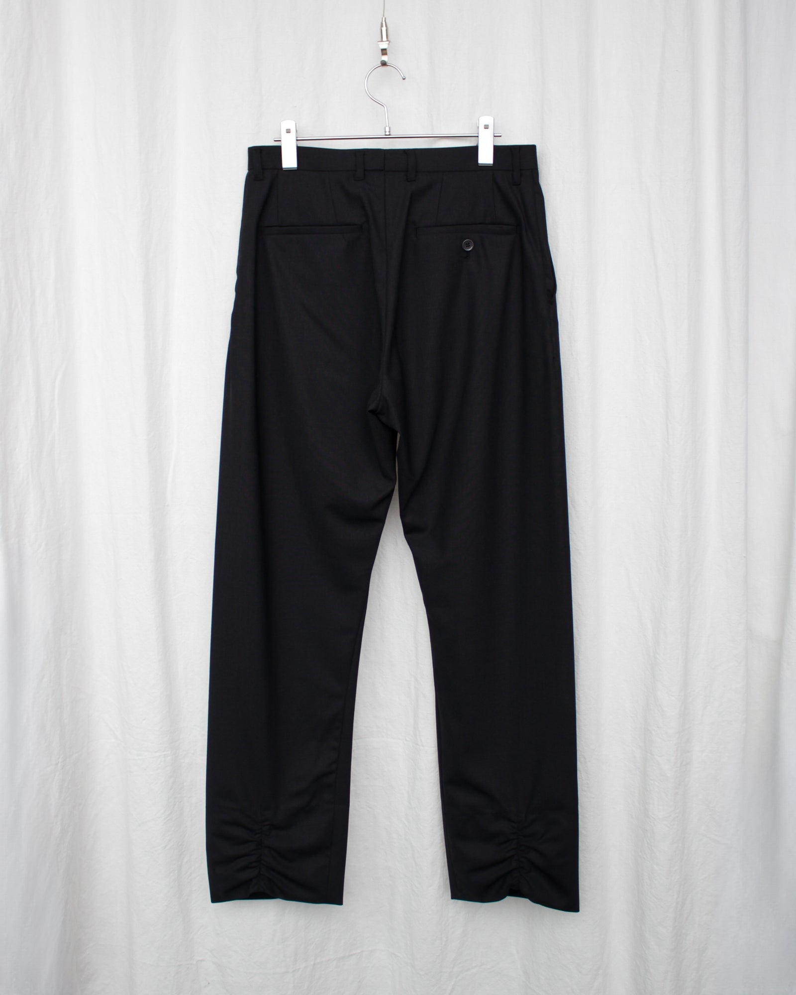 極美品 CLASS クラス 立体裁断 コットンパンツ CCCS08UNI CLASS クラス 通販 CHARCOAL GATHERED SLACKS (CCFS08UNI