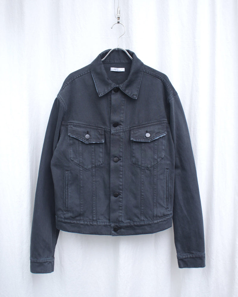 I SHII / SHADE DENIM JACKET (AW26ISHII-11) Dark Navy – Mukta / Sal