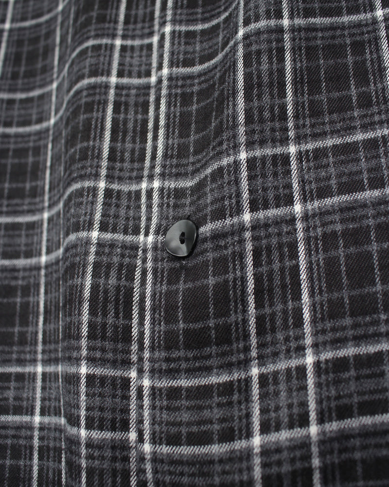 I SHII / CLUBMAN FLANNEL SHIRT - Check (i SHII-08)