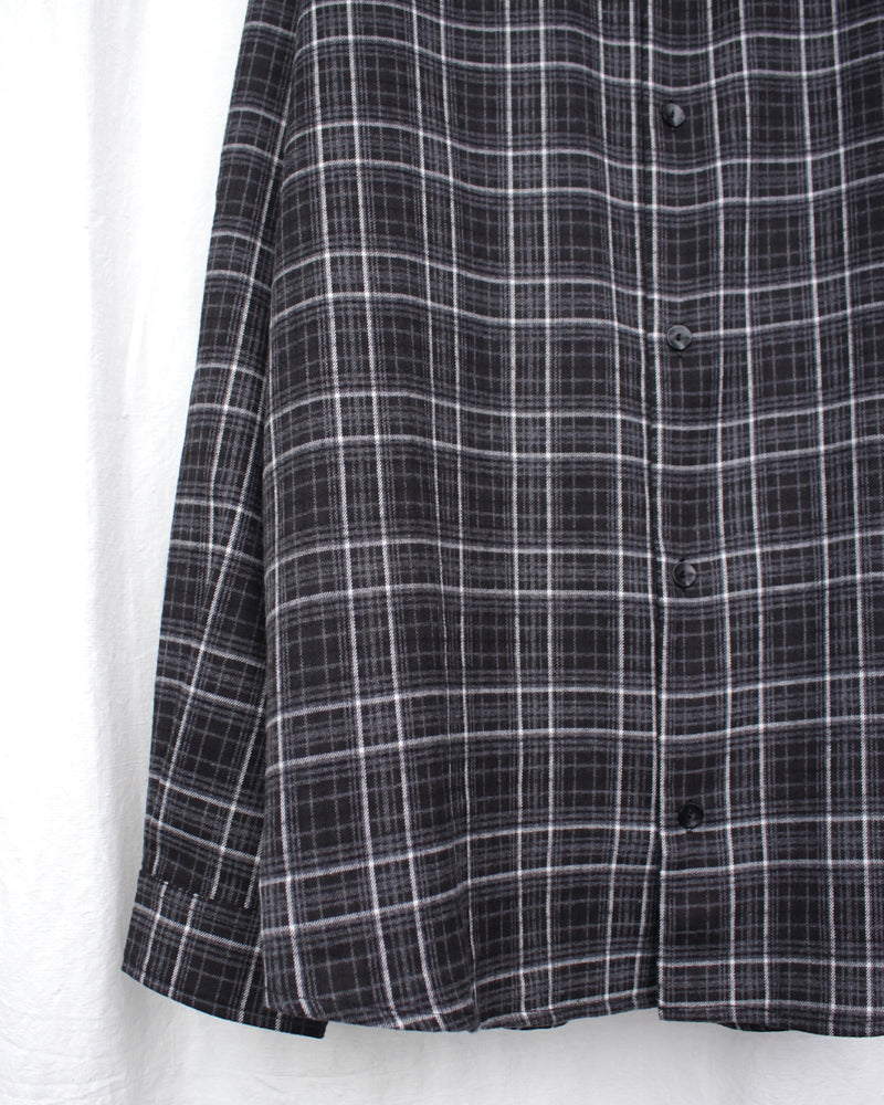 I SHII / CLUBMAN FLANNEL SHIRT - Check (i SHII-08)