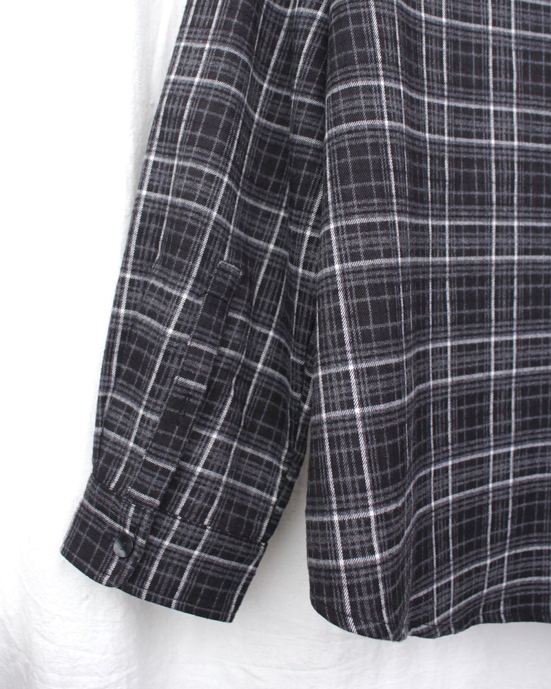 I SHII / CLUBMAN FLANNEL SHIRT - Check (i SHII-08)