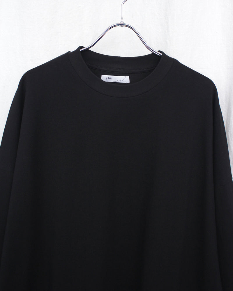 I SHII / LARGE FIT TEE LONG - Black (i SHII-04)