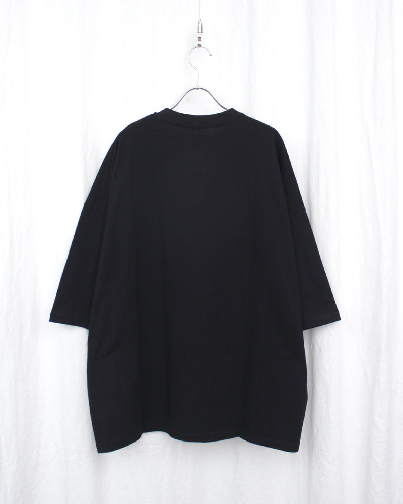 I SHII / LARGE FIT TEE - Black (i SHII-02)