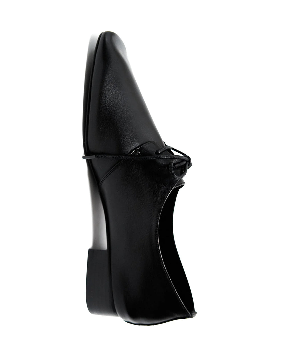 I SHII / GHOST LEATHER DIRBY (I SHII-05) Black – Mukta / Sal