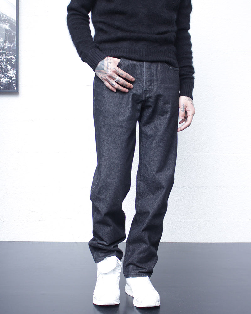パンツ MONMON HOUSE / GRAPHITE DENIM - Graphite MONMON HOUSE / GRAPHITE DENIM - Graphite (MMH02) – Mukta / Sal