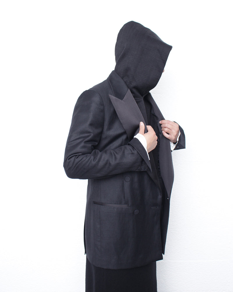 DRIES VAN NOTEN / BARTON TUX 1211 M.W.JACKET - Black (251-020418-1211-900)