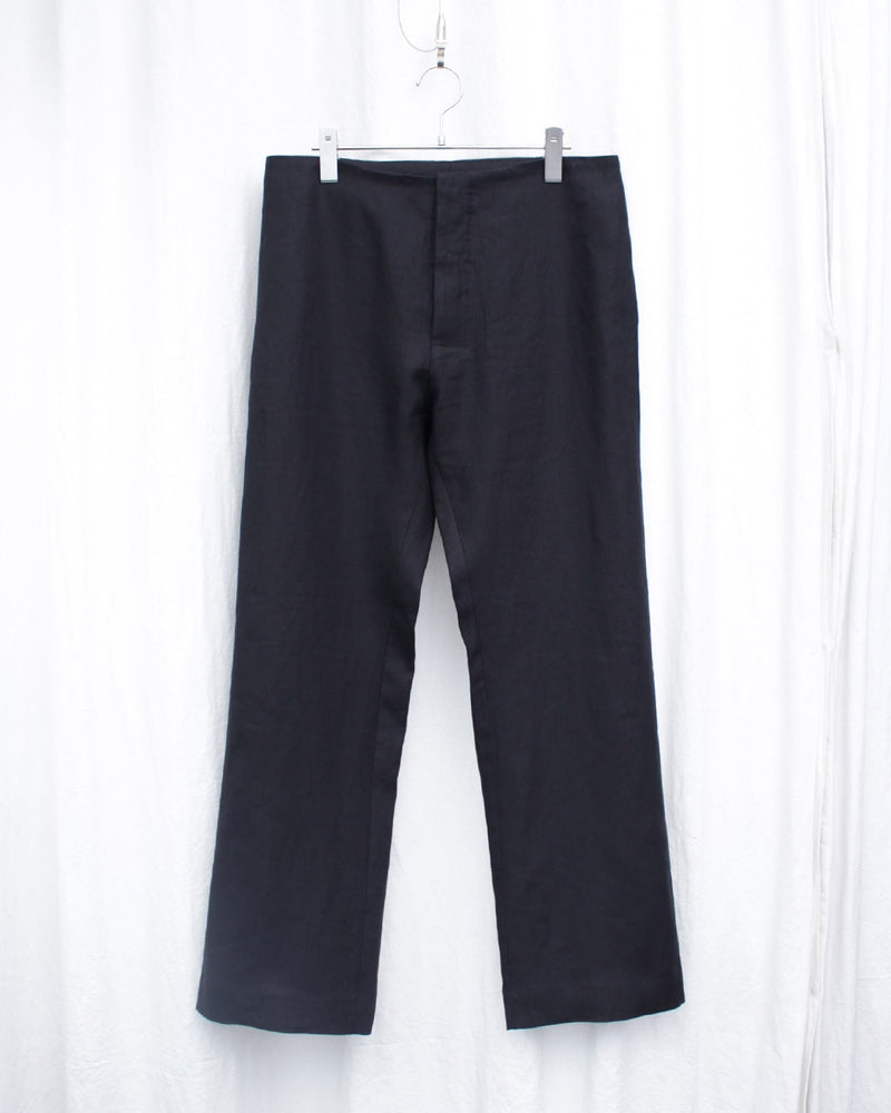 GABRIELA COLL GARMENTS / NO.205 LINEN TAILORED TROUSERS (S12-205