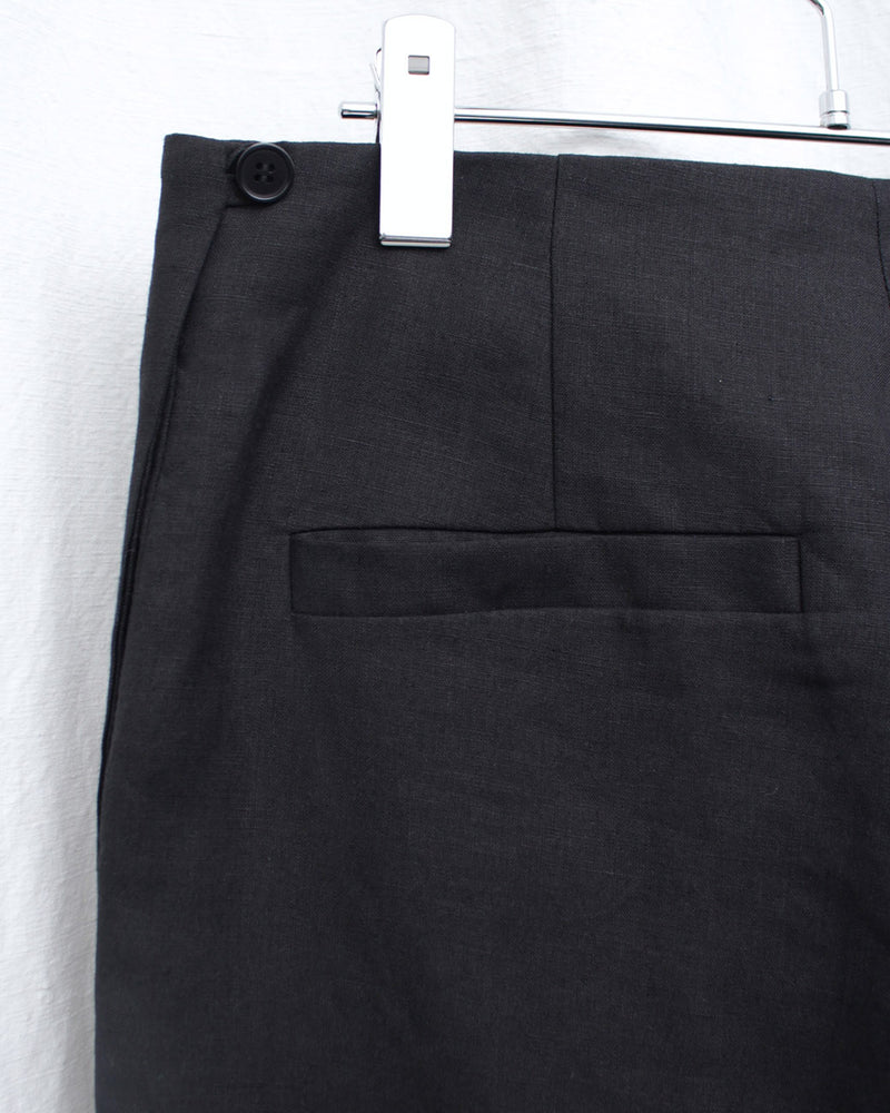 GABRIELA COLL GARMENTS / NO.205 LINEN TAILORED TROUSERS (S12-205
