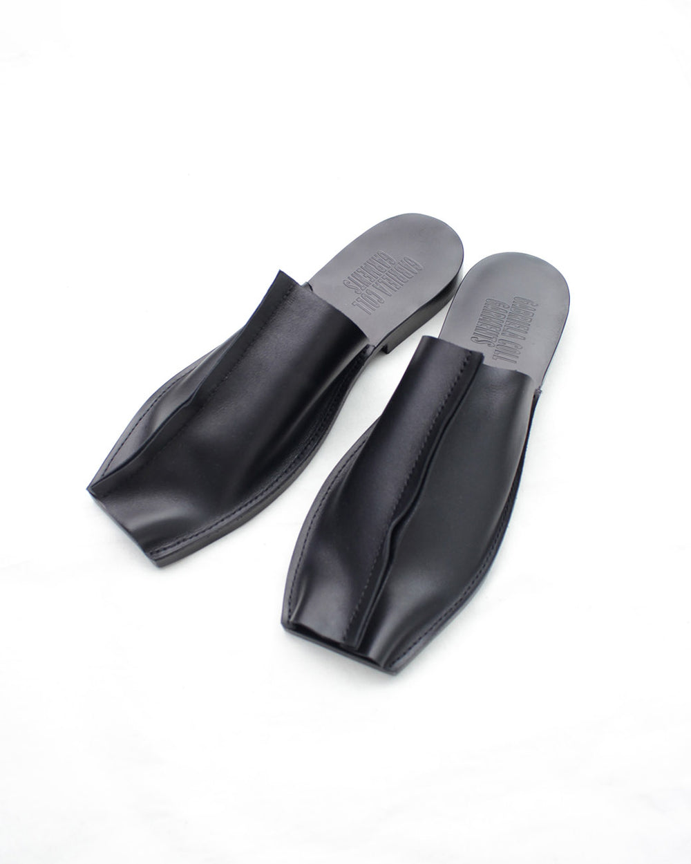 GABRIELA COLL GARMENTS / NO.7 LEATHER OPEN TOE BABOUCHE (S6-7-02