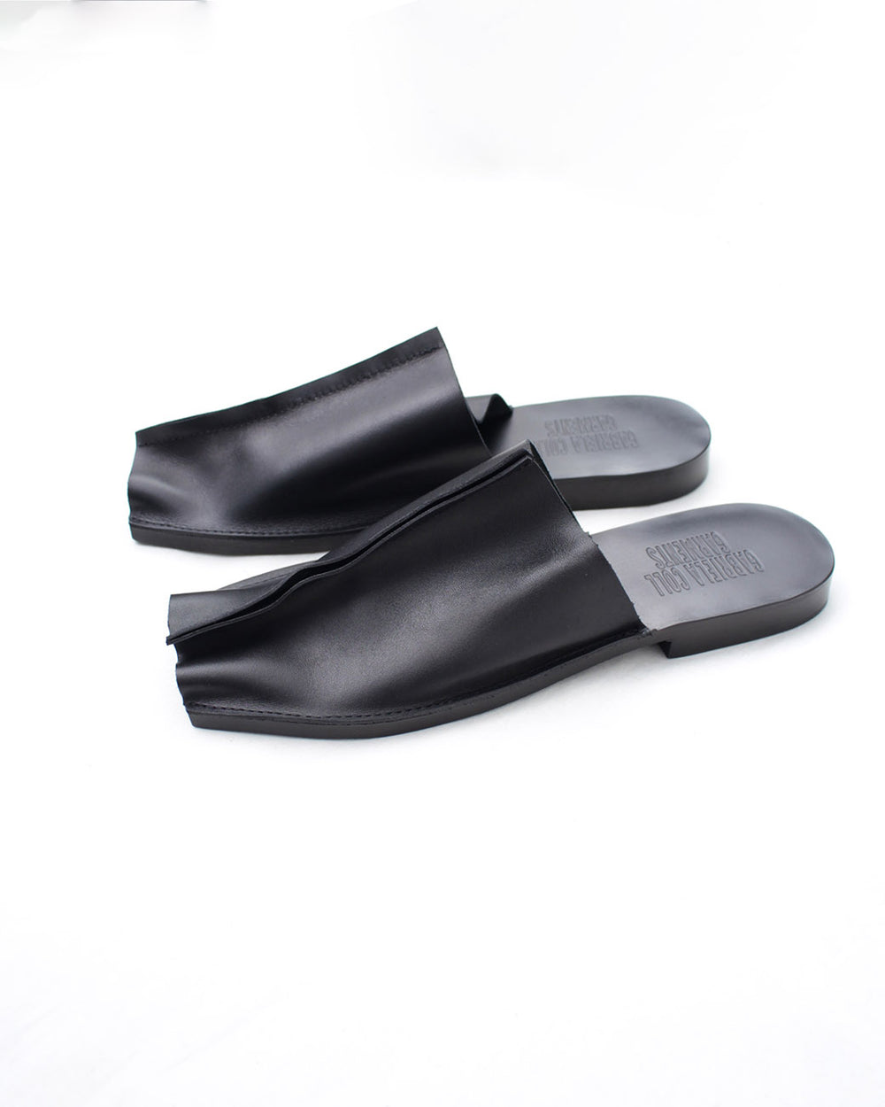 GABRIELA COLL GARMENTS / NO.7 LEATHER OPEN TOE BABOUCHE (S6-7-02