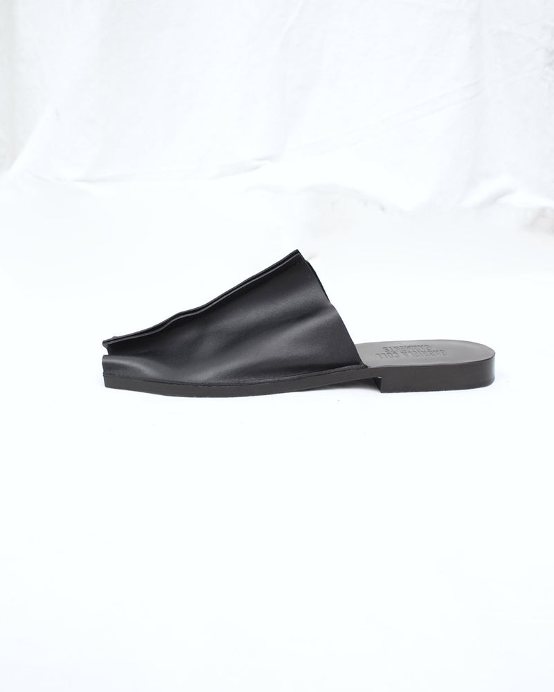 GABRIELA COLL GARMENTS / NO.7 LEATHER OPEN TOE BABOUCHE (S6-7-02