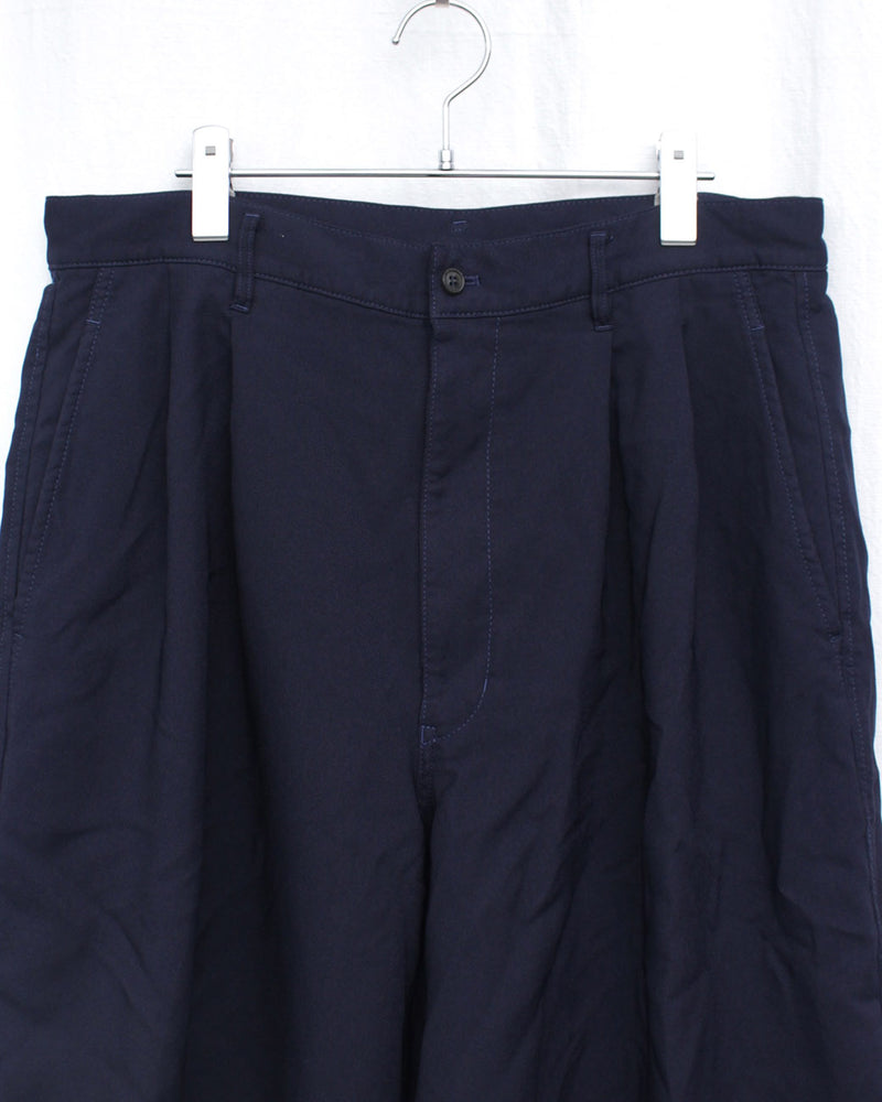 COMME DES GARÇONS SHIRT / POLYESTER POPLIN GARMENT TREATED SHORTS