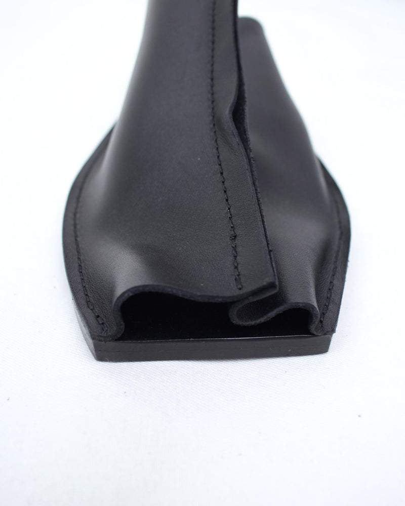 GABRIELA COLL GARMENTS / NO.7 LEATHER OPEN TOE BABOUCHE (S6-7-02