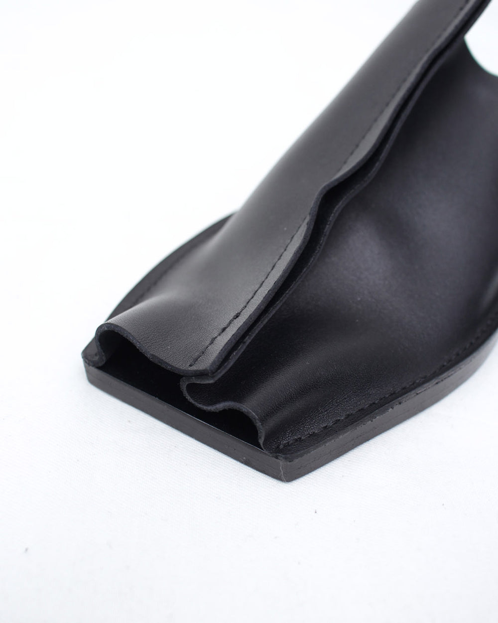 GABRIELA COLL GARMENTS / NO.7 LEATHER OPEN TOE BABOUCHE (S6-7-02