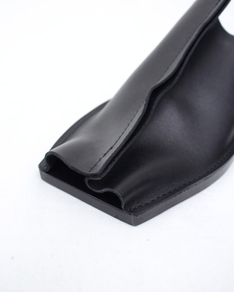 GABRIELA COLL GARMENTS / NO.7 LEATHER OPEN TOE BABOUCHE (S6-7-02