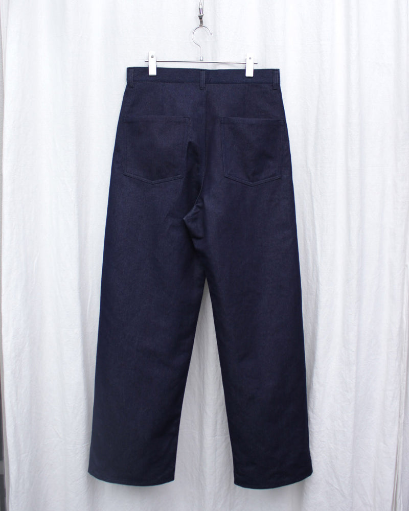 OMAR AFRIDI / 5 PKT TROUSERS / WASHI DENIM (OA-SS26-TRS-101-02