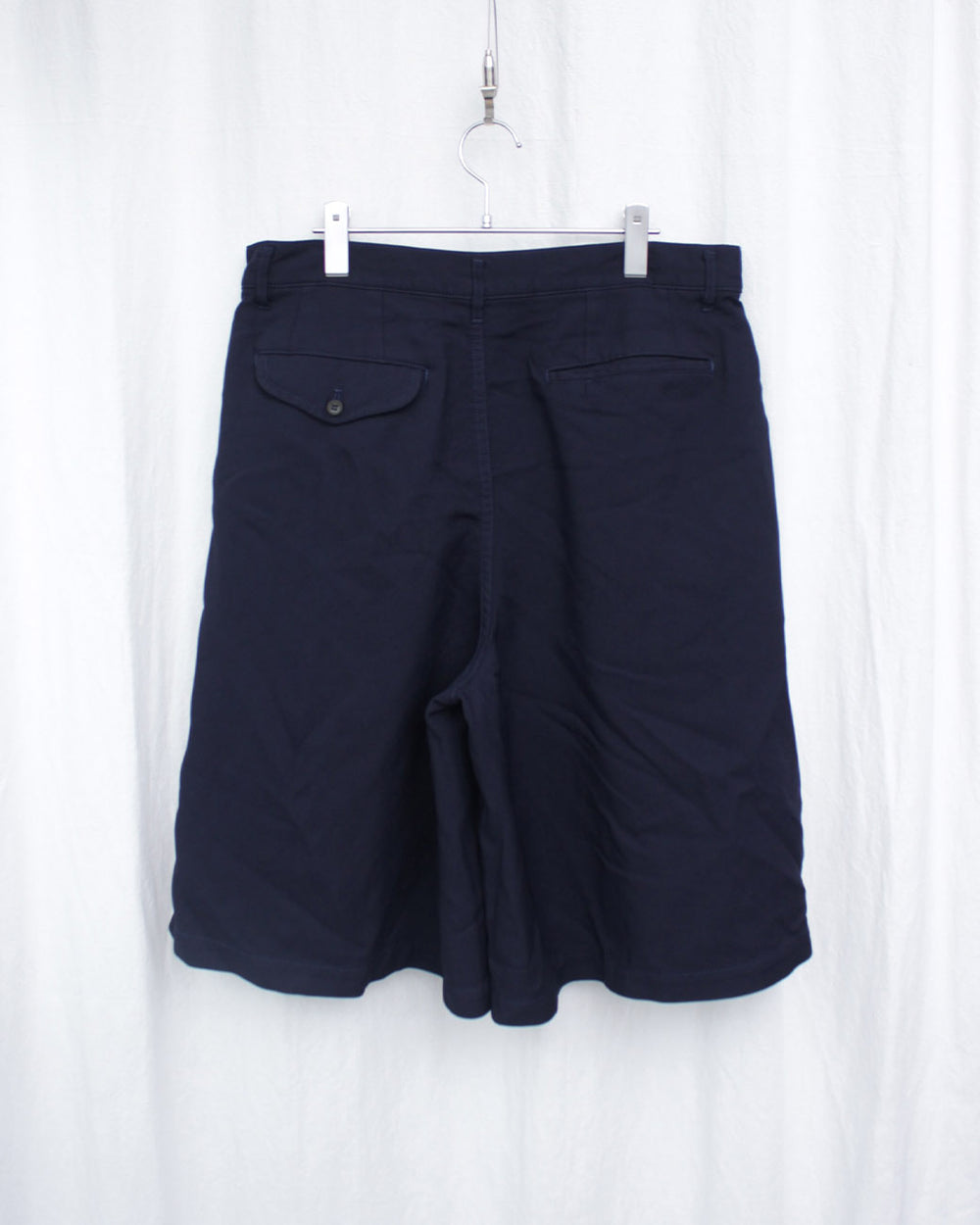 COMME DES GARÇONS SHIRT / POLYESTER POPLIN GARMENT TREATED SHORTS
