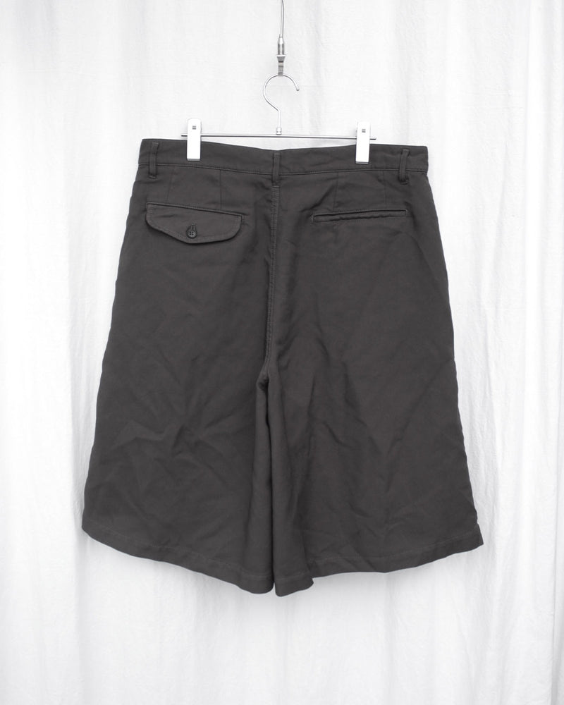 COMME DES GARÇONS SHIRT / POLYESTER POPLIN GARMENT TREATED SHORTS