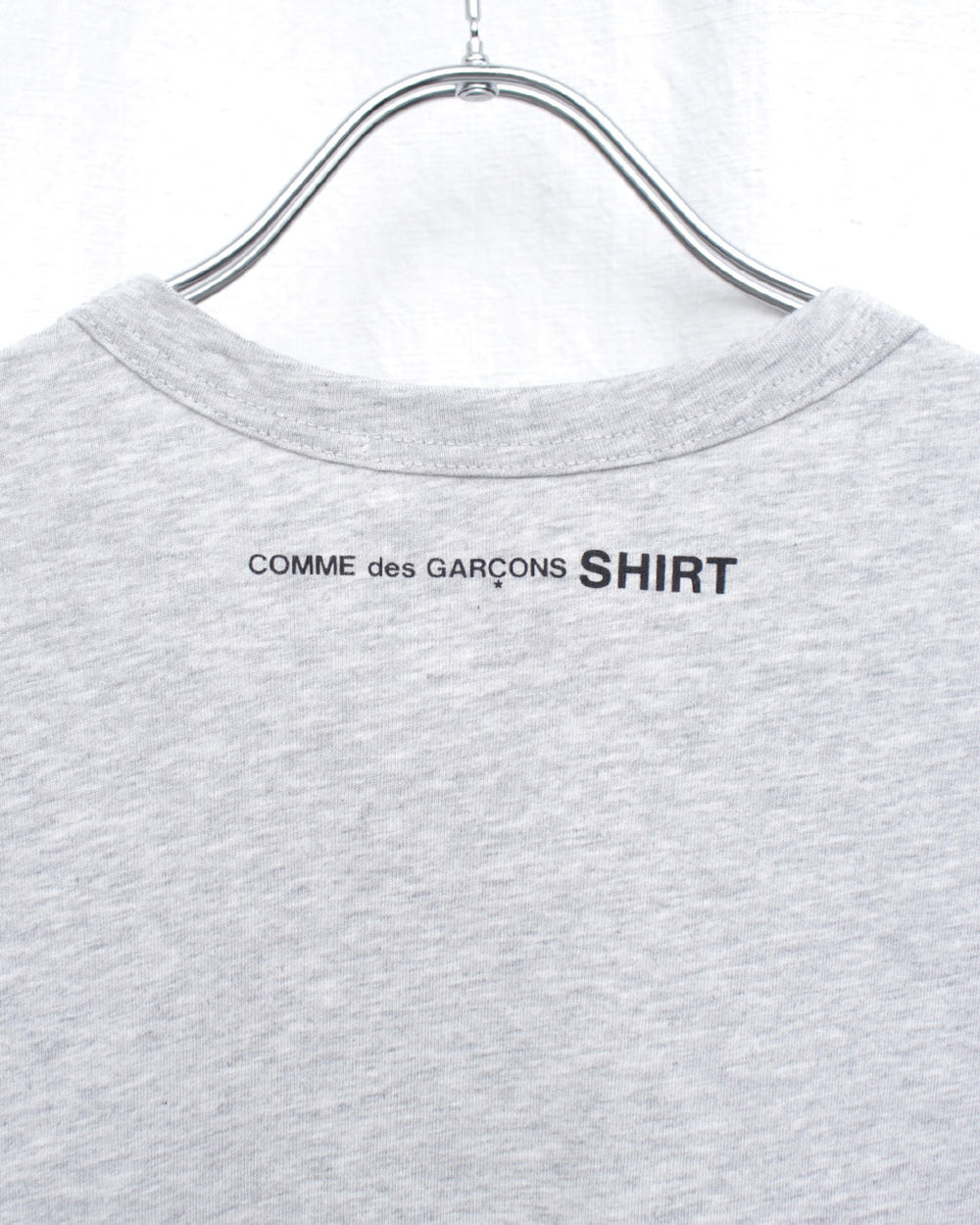 COMME DES GARÇONS SHIRT / HUMANITY T-SHIRT (FQ-T005-051) Top Grey