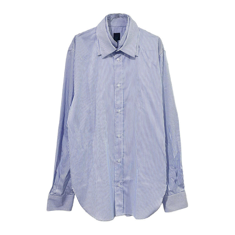 TRIPLE COLLAR SHIRT (JBMW056FA48) White/Blue Stripe