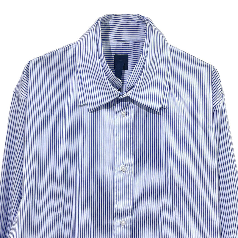 TRIPLE COLLAR SHIRT (JBMW056FA48) White/Blue Stripe