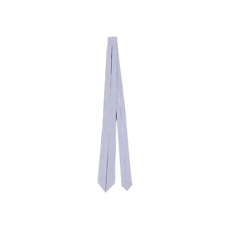 BELLOW TIE (JBMW208FA04) White/Blue Stripe