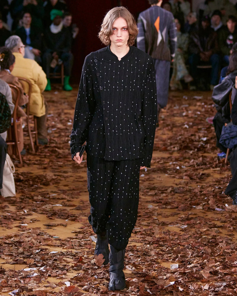 KIKO KOSTADINOV / RADAY KNITTED JACKET - Night Sky (KKAW25KN05-101)