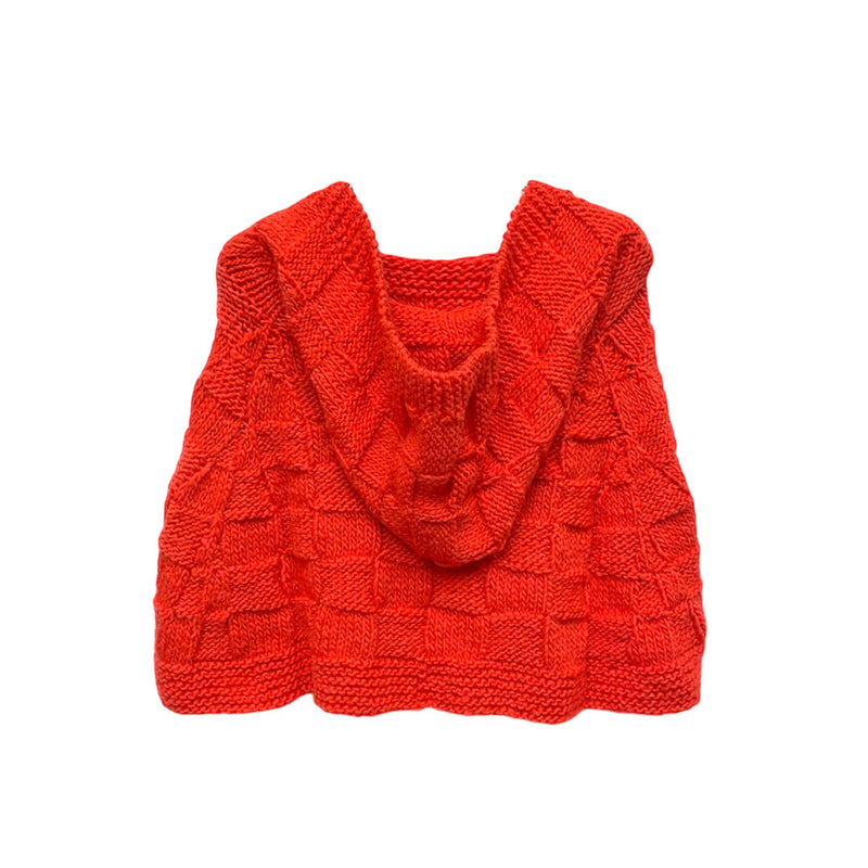 AGATHON CROCHET BALACLAVA (KKAW23KN06-80) Flame