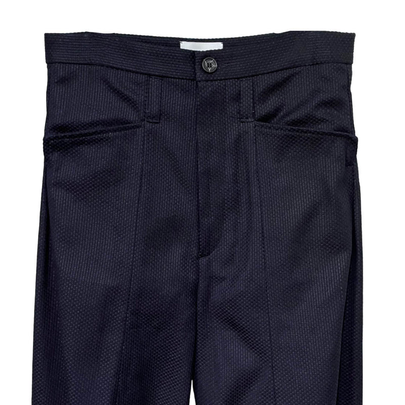 EXCLUSIVE SASHIKO 3D SHAPED TROUSERS  (2113-P-111-LTD) Indigo