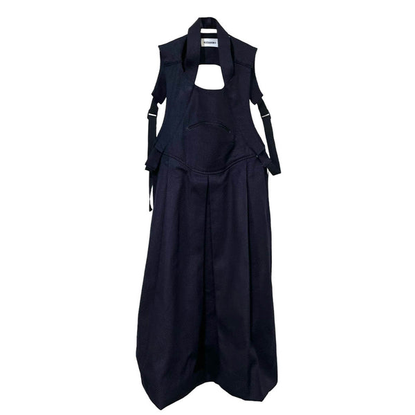 EXCLUSIVE SASHIKO APRON - SASHIKO (1813-X-002-LTD) Indigo