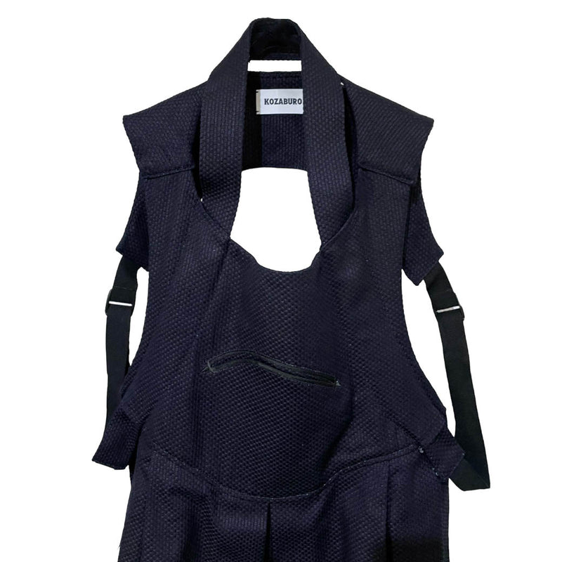 EXCLUSIVE SASHIKO APRON - SASHIKO (1813-X-002-LTD) Indigo