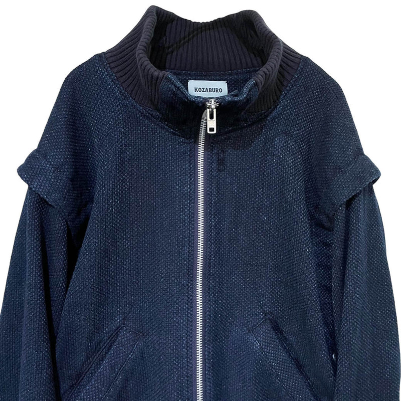 EXCLUSIVE SASHIKO BONVER JACKET (0713-O-036-LTD) Indigo