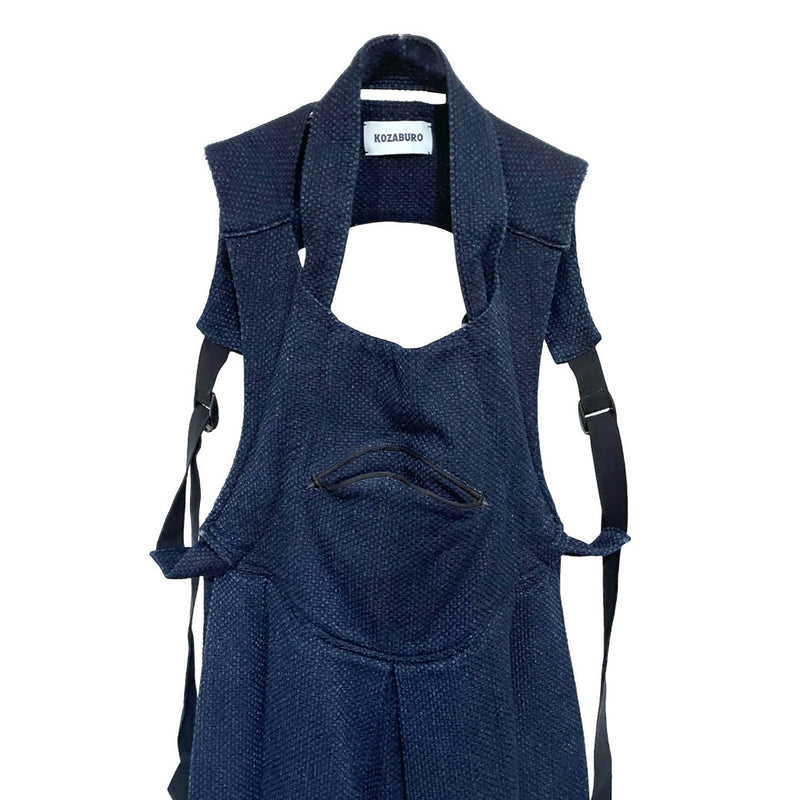 EXCLUSIVE SASHIKO APRON - SASHIKO (1813-X-002-LTD) Indigo