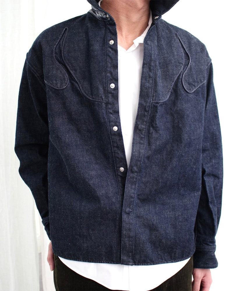 WESTERN CROPPED SHIRTS (1915-S-105-LTD) Indigo