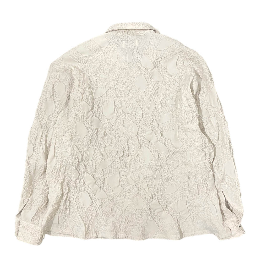KOZABURO コウザブロウ CAMP COLLAR LS SHIRTS - EMBOSS TWILL (2914-S 