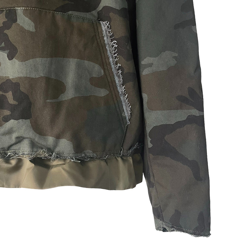 OVERDYE COTTON ARMY SEBIRO HOODIE (VINGT-HUIT-5-OCASH) Camo