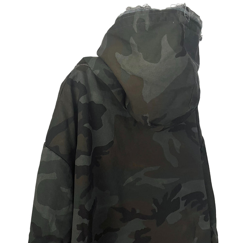 OVERDYE COTTON ARMY SEBIRO HOODIE (VINGT-HUIT-5-OCASH) Camo