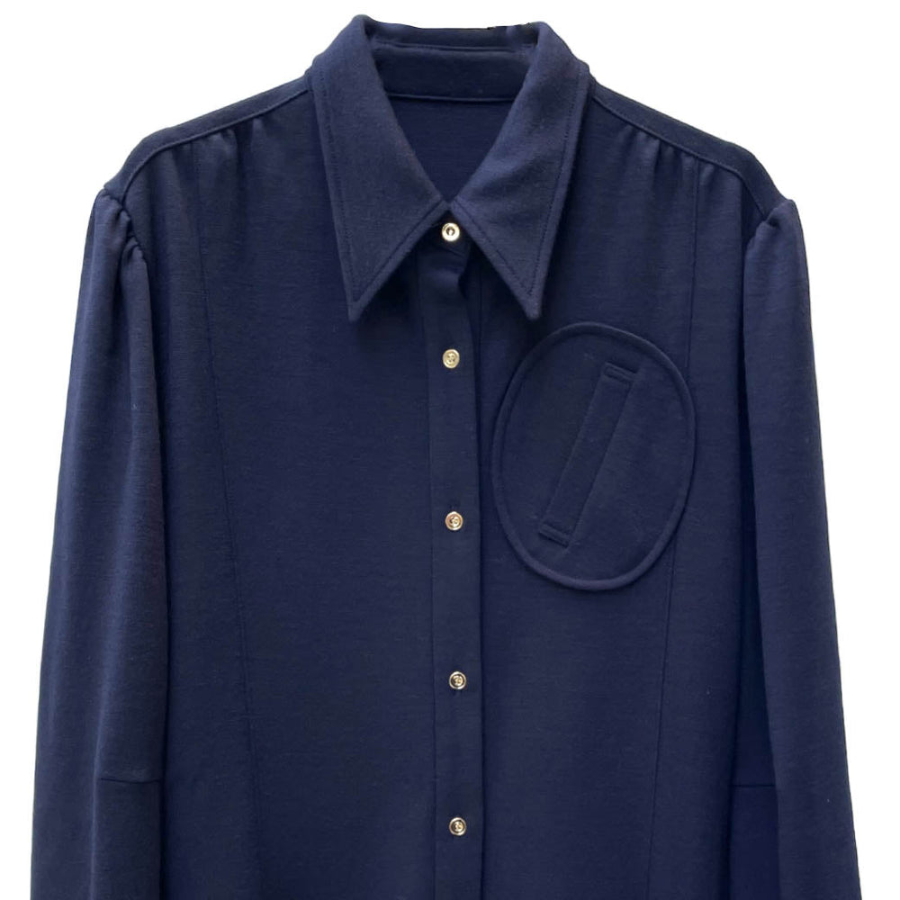 mister it. ミスターイット 通販 DRESS (SANDIE-23AW) Navy
