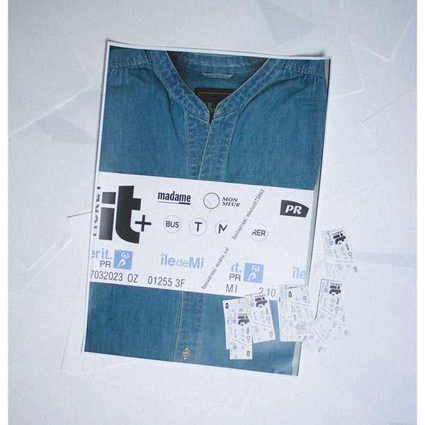 MISTER IT. / MR.IT CHEMISE (CHEMISE-MR.IT) Blue – Mukta / Sal