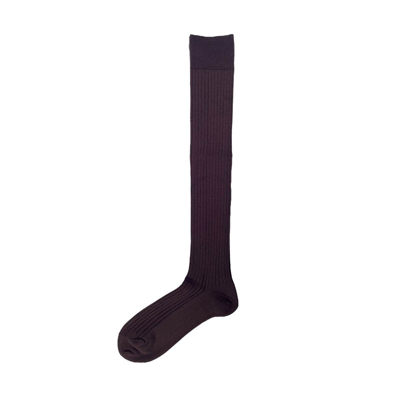 LONG HOSE SOCKS (NOUTOMI-01) Dark Brown