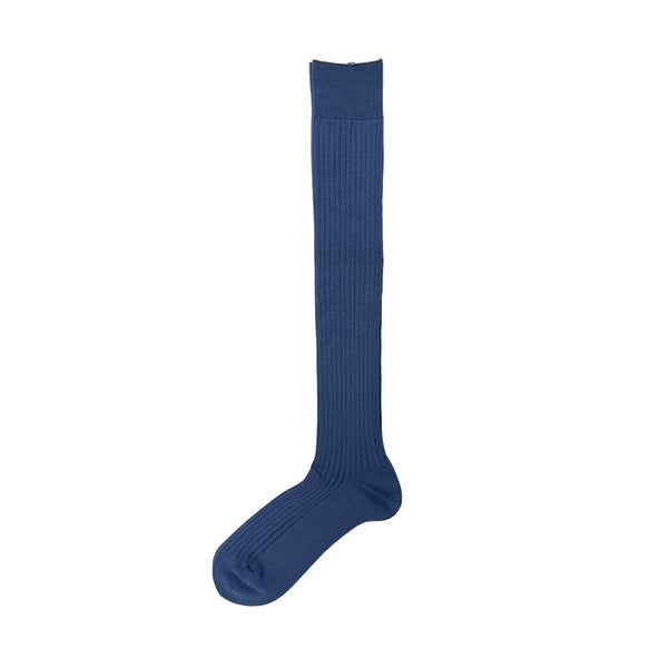LONG HOSE SOCKS (NOUTOMI-01) Blue Gray