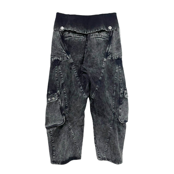 TOTEM CARGO TROUSERS (SS24-TRS-105-01) Discharged Grey