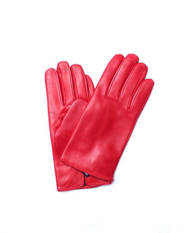 OMAR AFRIDI / CURVED GLOVES - Red (OA-AW25-ACC-102-02)