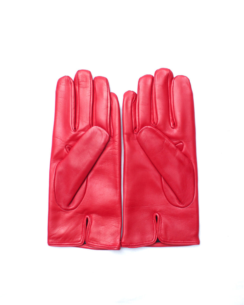 OMAR AFRIDI / CURVED GLOVES - Red (OA-AW25-ACC-102-02)
