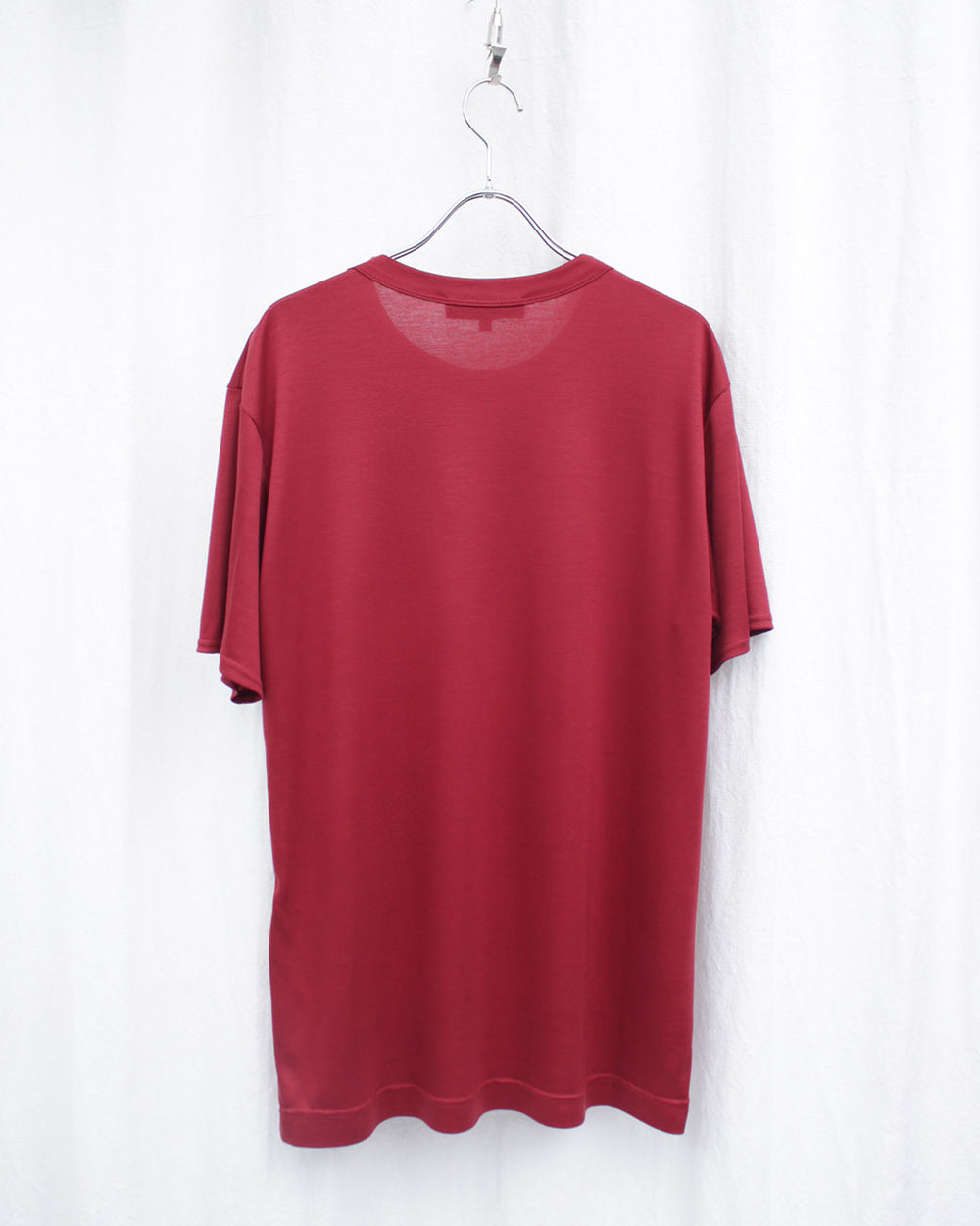 OMAR AFRIDI / H/S TEE / MOCK LODI (OA-SS26-JER-104-04) Burgundy