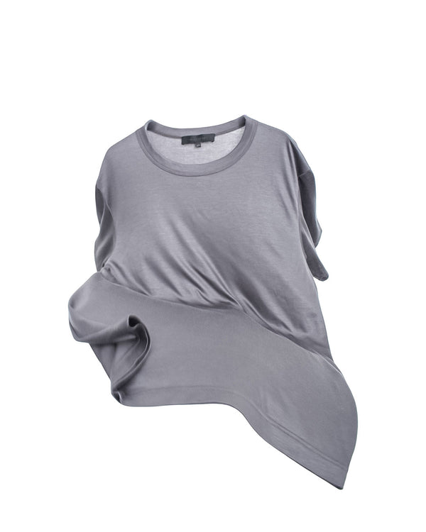 OMAR AFRIDI / H/S TEE / MOCK LODI (OA-SS26-JER-104-02) Grey