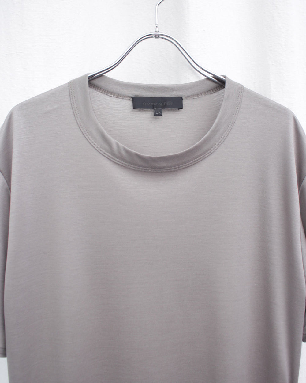 OMAR AFRIDI / H/S TEE / MOCK LODI (OA-SS26-JER-104-01) L Grey